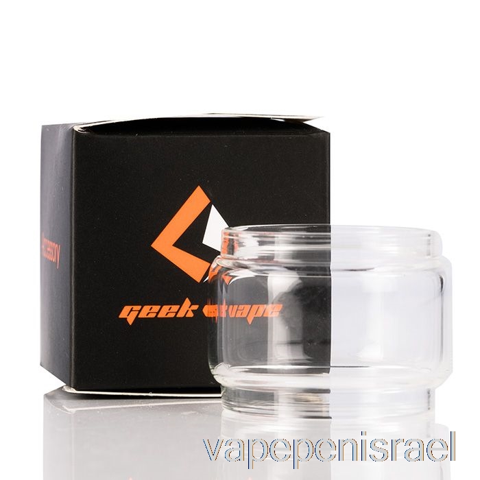 חד פעמי Vape Israel Geek Vape Zeus זכוכית החלפת 5.5 מ"ל Zeus / X / Dual Rta Bubble Glass